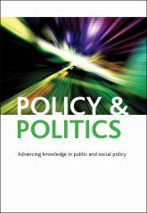 Policy and Politics cover